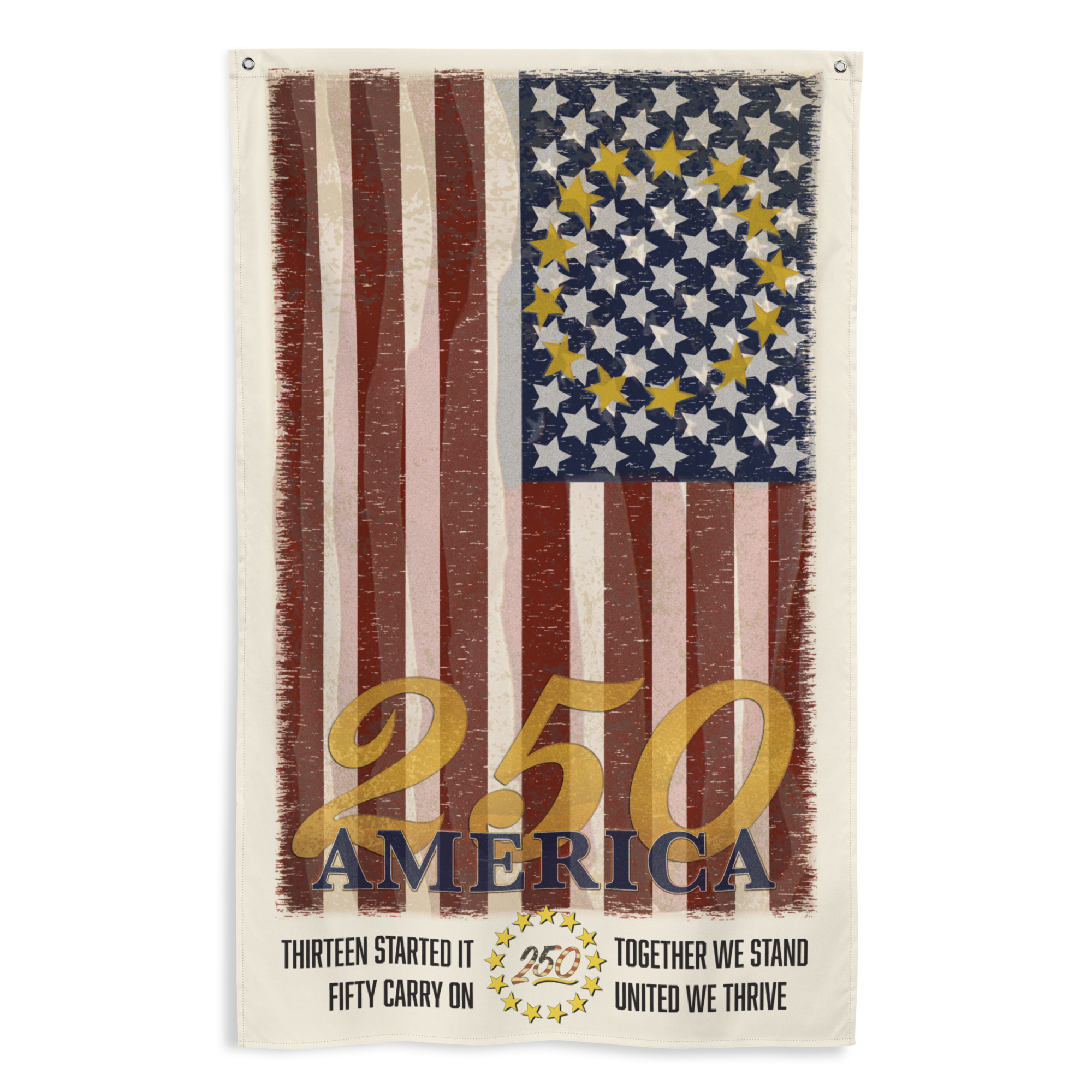 US Semiquincentennial 13 to 50 Flag - Image 4